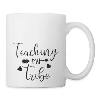 Teaching My Tribe - Coffee/Tea Mug - white - Right