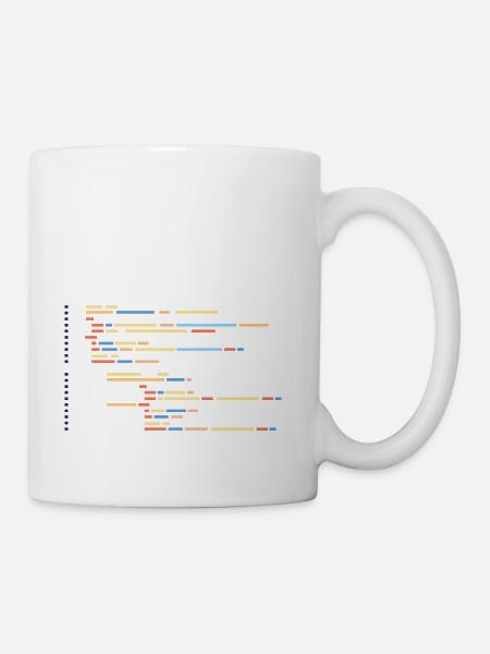 Keep Calm and Code On - Coffee/Tea Mug - white