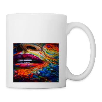 BEAUTIFUL FACE - Coffee/Tea Mug - white - Right