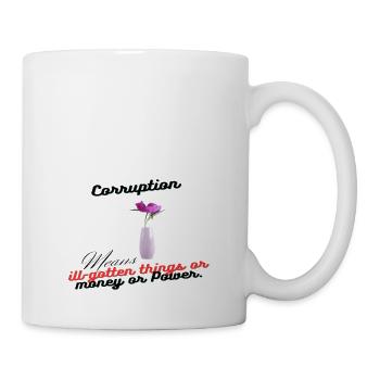 Quotation 44 - Coffee/Tea Mug - white - Right