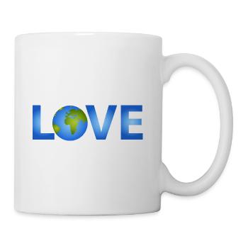 Earth Love Embrace - Coffee/Tea Mug - white - Right