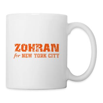 Zohran for New York City Mayor Campaign Support - Coffee/Tea Mug - white - Right