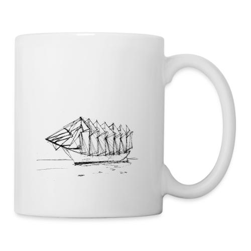 Seven-mast yacht - Coffee/Tea Mug