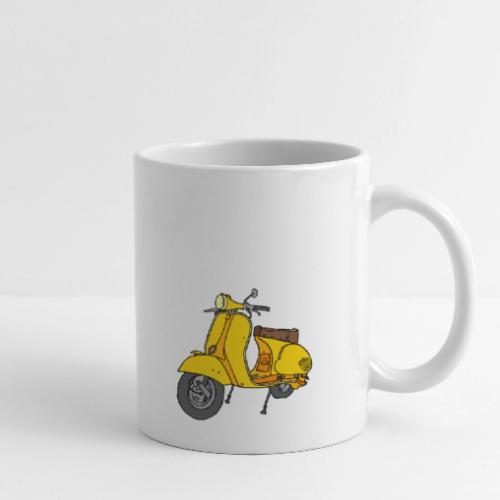 Yellow motor scooter - Coffee/Tea Mug