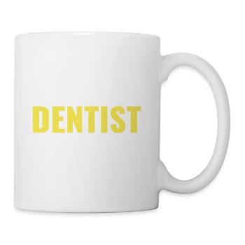 Future Dentist in Progress T Shirt Graduation Gift - Coffee/Tea Mug - white - Right