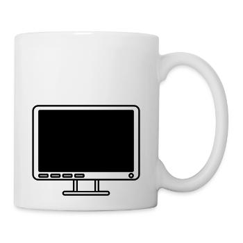 screen display computer icon - Coffee/Tea Mug - white - Right