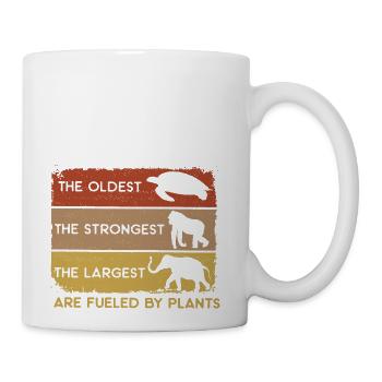 Le plus ancien Le plus fort Le plus grand - Tasse - blanc - Droite