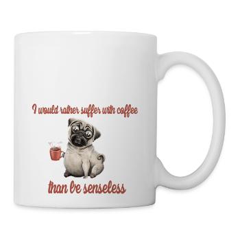 Coffee Dog Love It - Coffee/Tea Mug - white - Right