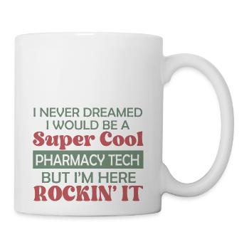 Super Cool Pharmacy Tech - Coffee/Tea Mug - white - Right