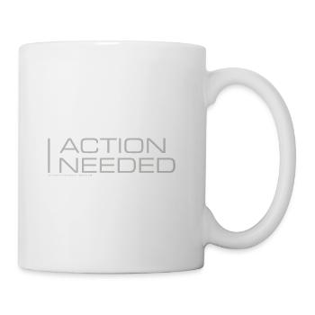 Action Needed - Coffee/Tea Mug - white - Right