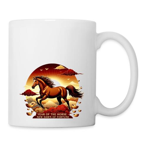 Year of the Horse Sunrise T Shirt, Lunar New Year - Coffee/Tea Mug