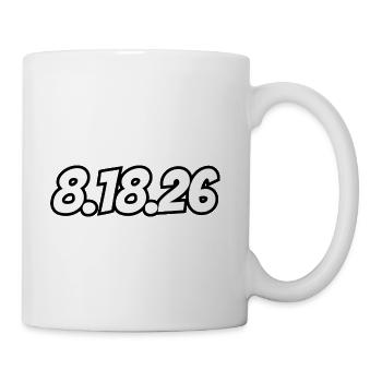 25K on 8.18.26 - Coffee/Tea Mug - white - Right