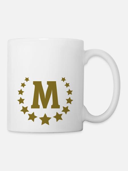 m_stars_crown - Coffee/Tea Mug - white