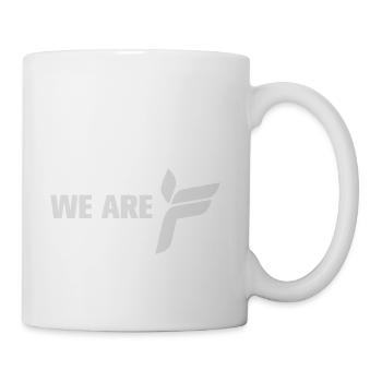 Ferry Corsten 'We Are F' shirt black - Coffee/Tea Mug - white - Right