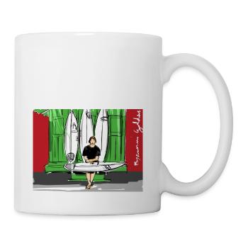 John John Florence Quiver Signature - Coffee/Tea Mug - white - Right