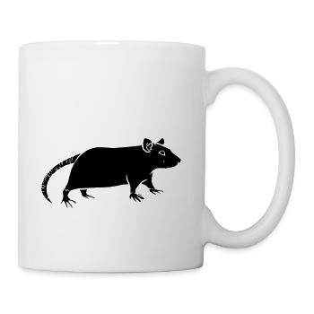 rat - Coffee/Tea Mug - white - Right