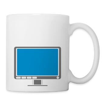design screen display computer - Coffee/Tea Mug - white - Right