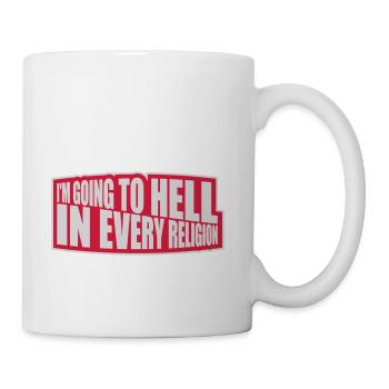 im going to hell - Coffee/Tea Mug - white - Right