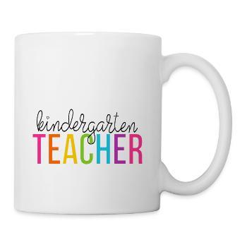Kindergarten Teacher - Coffee/Tea Mug - white - Right