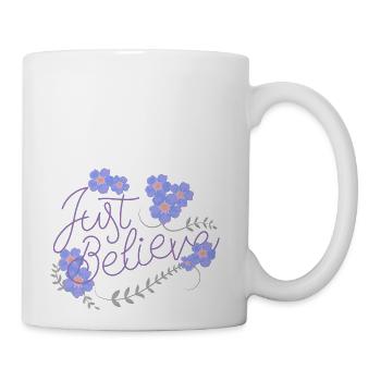 just believe - Coffee/Tea Mug - white - Right