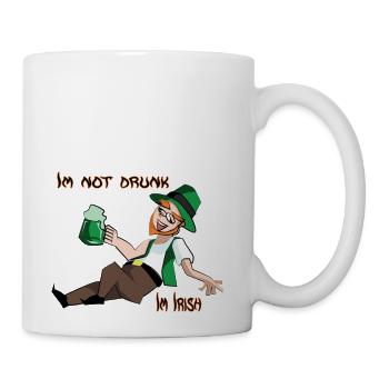 Im Irish - Coffee/Tea Mug - white - Right