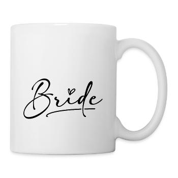 Bride Wedding - Coffee/Tea Mug - white - Right