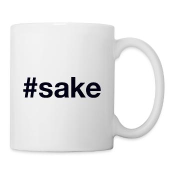 Sake Hashtag - Coffee/Tea Mug - white - Right