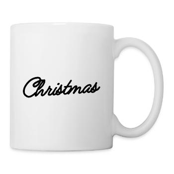 Merry Christmas - Coffee/Tea Mug - white - Right