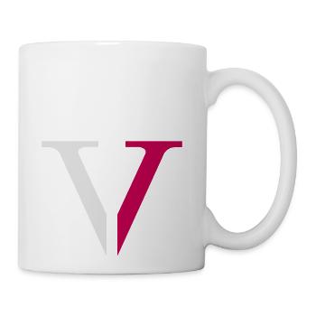 Low5ive "V" - Coffee/Tea Mug - white - Right