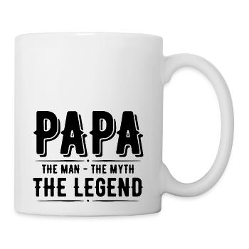 papa - Coffee/Tea Mug - white - Right