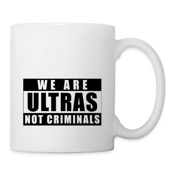 We Are Ultras Not Criminals - Coffee/Tea Mug - white - Right
