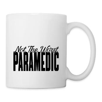 Not The Worst Paramedic - Coffee/Tea Mug - white - Right