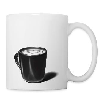 cup of coffee original - Coffee/Tea Mug - white - Right