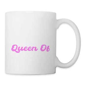 Queen of Pottery Ceramist Gift - Coffee/Tea Mug - white - Right
