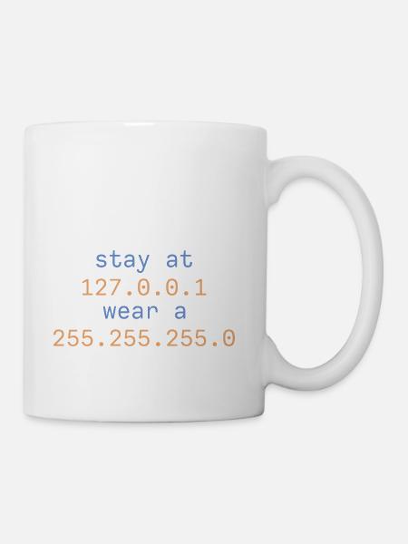 stay at 127 - Coffee/Tea Mug - white