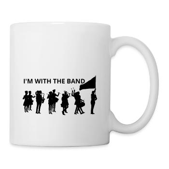 I'm With the Band - Coffee/Tea Mug - white - Right