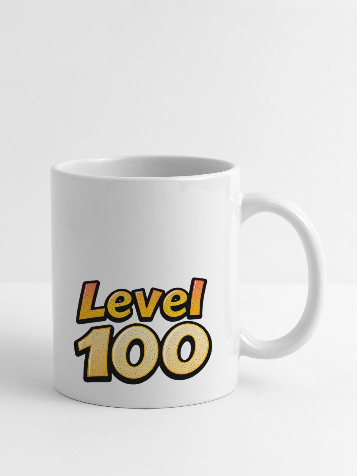 Level 100 - Coffee/Tea Mug - white - Right