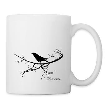 raven nevermore - Coffee/Tea Mug - white - Right