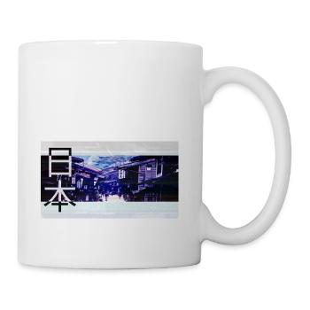 Japan Retro Aesthetic - Coffee/Tea Mug - white - Right