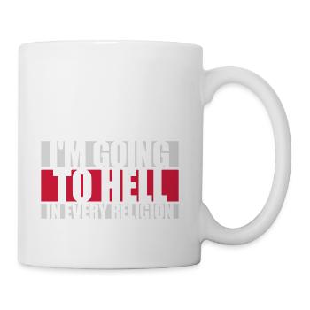 im going to hell - Coffee/Tea Mug - white - Right