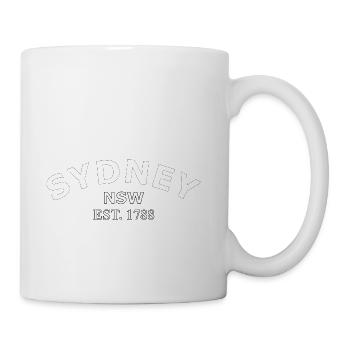SYDNEY 1788 - Coffee/Tea Mug - white - Right