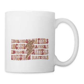 INCLUSION MATTERS - Coffee/Tea Mug - white - Right