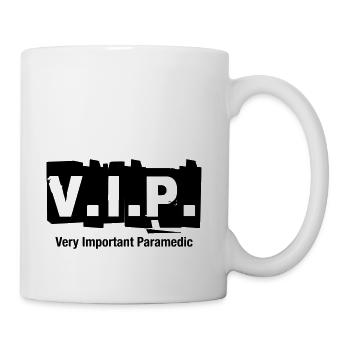 V.I.P. Very Important Paramedic - Coffee/Tea Mug - white - Right