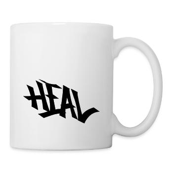 heal - Coffee/Tea Mug - white - Right