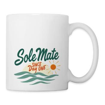 Sole Mate Since Day One - Coffee/Tea Mug - white - Right