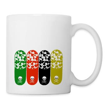 love pills - Coffee/Tea Mug - white - Right