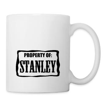 Property of Stanley Bucket - Coffee/Tea Mug - white - Right