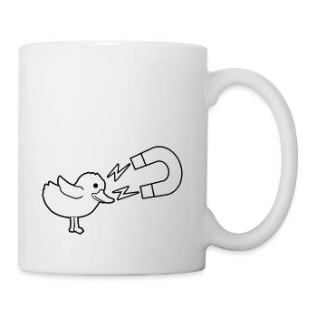 Womanizer Logo Chick Magnet - Coffee/Tea Mug - white - Right