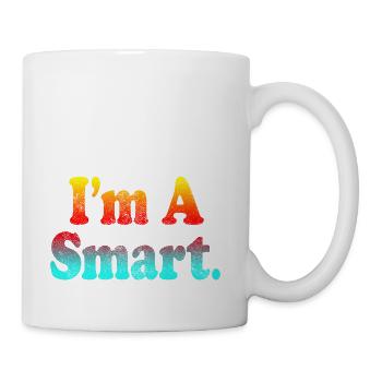 I m A Smart - Coffee/Tea Mug - white - Right
