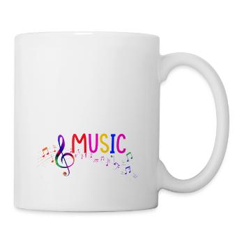 DMM493533Teaching Music Is My Superpower Back To S - Coffee/Tea Mug - white - Right